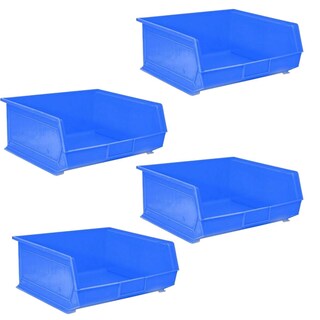 Foto 1 | Foto 1 | Contenedores Plásticos Ventdepot 4 Piezas Azul