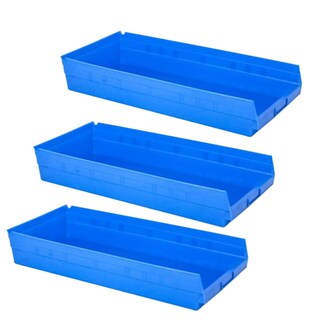 Foto 1 | Foto 1 | Contenedores Plásticos Ventdepot 3 Piezas Azul