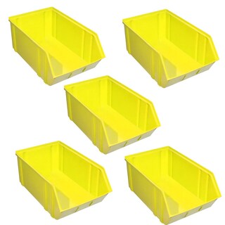 Foto 2 | Foto 2 | Caja Organizadora Ventdepot color Amarillo 5 Piezas