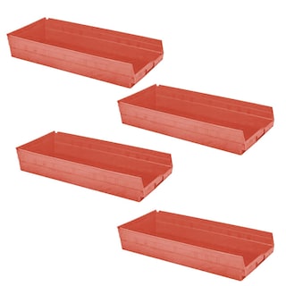 Foto 2 | Foto 2 | Organizador de Plástico Ventdepot Mxdtr-013 4 Piezas Rojo
