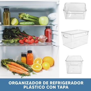 Foto 3 | Foto 3 | Set 2 Organizadores Jauz Improvement Para Refrigerador Plástico Con Tapa (j0460)