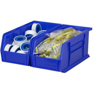 Foto 6 | Foto 6 | Contenedores de Almacenamiento Akro-mils 30230 de Plástico 12 Unidades Azules - Venta Internacional