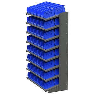 Foto 4 | Foto 4 | Contenedores de Almacenamiento Akro-mils 30237 de Plástico Azul 12 Piezas- Venta Internacional