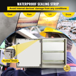 Foto 4 | Foto 4 | Caja Eléctrica Vevor Fiberglass Ip66 60x50x23cm - Venta Internacional.