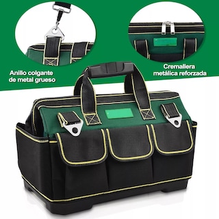 Foto 3 | Foto 3 | Bolsa de Herramientas Eo Safe Imports Esi-5176 color Verde con Fondo Antideslizante
