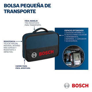 Foto 5 | Foto 5 | Porta Herramientas Bosch 1600A003BG color Azul