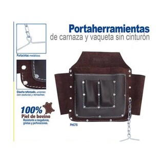 Foto 2 | Foto 2 | Portaherramientas Carnaza 7 Bolsillos De Carpintero Surtek