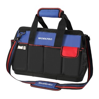 Foto 1 | Foto 1 | Bolsa De Herramientas Workpro Impermeable De 18 Pulgadas Con 20 Bolsillos Y Correa - Venta Internacional.