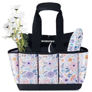 Foto 1 | Foto 1 | Bolsa Para Herramientas De Jardín Workpro De 9 Bolsillos, Oxford, Muy Resistente, 12 X 12 X 6 Cm - Venta Internacional.