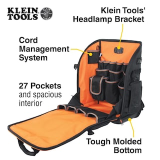 Foto 2 | Foto 2 | Mochila Para Herramientas Klein Tools 62482 Tool-station Pro 27 Bolsillos - Venta Internacional.