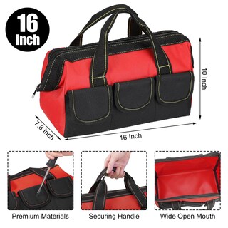 Foto 2 | Foto 2 | Bolsa De Herramientas Sanwuta, Paquete De 3, Para Hombre, Impermeable Con Fondo Duro De 16 Pulgadas - Venta Internacional.