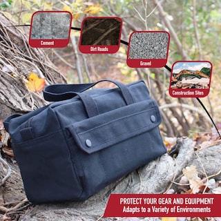 Foto 4 | Foto 4 | Bolsa Para Herramientas Rothco G.i. Style Mechanic's Heavy-duty, Lona Negra - Venta Internacional.
