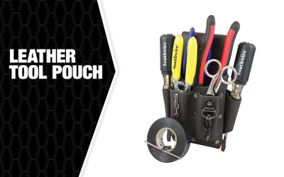 Foto 2 | Foto 2 | Funda Para Herramientas Southwire Pouch4 De Piel Con 5 Bolsillos Y Cadena De Cinta - Venta Internacional.