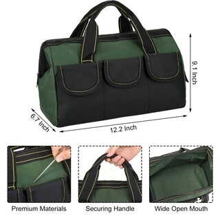 Foto 3 | Foto 3 | Paquete De 3 Bolsas De Herramientas Sanwuta A Prueba De Agua Con Fondo Duro De 13 Pulgadas - Venta Internacional.