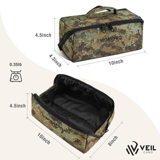 Foto 2 | Foto 2 | Bolsa De Herramientas Workpro 10 Utility, Boca Ancha, Resistente, Paquete De 3 - Venta Internacional.