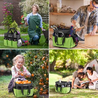 Foto 7 | Foto 7 | Organizador De Bolsas Para Herramientas De Jardín Workpro Heavy Duty Con 10 Bolsillos - Venta Internacional.