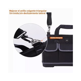 Foto 2 | Foto 2 | Bolsa De Herramientas Lab.gmochila Electricista Multifuncional Negro