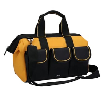 Foto 1 | Foto 1 | Maleta De Herramientas Lab.g Con Gran Capacidad Mochila Organizador Color Negro Amarillo