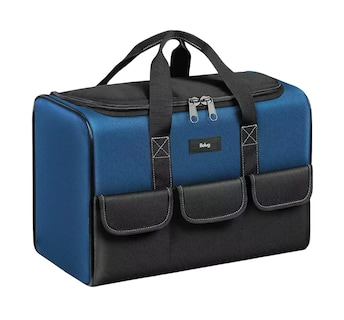 Foto 1 | Foto 1 | Maleta De Herramientas Belug 20 Pulgadas Mochila Organizador Negro Azul Marino