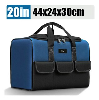 Foto 3 | Foto 3 | Maleta De Herramientas Belug 20 Pulgadas Mochila Organizador Negro Azul Marino