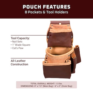 Foto 3 | Foto 3 | Bolsa Con Cierre Occidental Leather Pro Trimmer Con 8 Bolsillos - Venta Internacional.