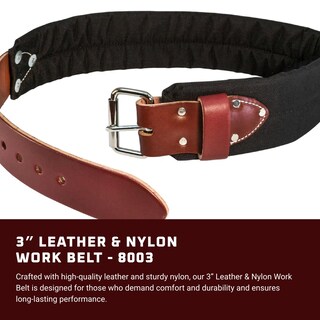 Foto 2 | Foto 2 | Cinturón Para Herramientas Occidental Leather 3 De Piel Y Nailon Pequeño - Venta Internacional.