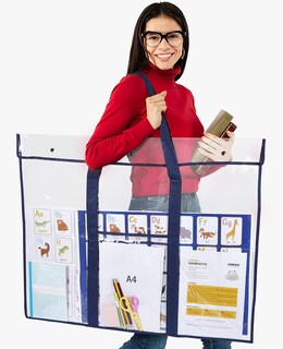 Foto 2 | Foto 2 | Bolsa De Almacenamiento De Pósters Gamenote Grande De 80 X 64 Cm Con Bolsillo Adicional - Venta Internacional.