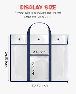 Foto 3 | Foto 3 | Bolsa De Almacenamiento De Pósters Gamenote Grande De 80 X 64 Cm Con Bolsillo Adicional - Venta Internacional.