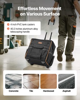 Foto 4 | Foto 4 | Bolsa Enrollable Para Herramientas Vevor 15  50 Kg De Capacidad Con 25 Bolsillos - Venta Internacional.