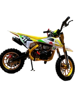 Foto 3 | Foto 3 | Mini Moto Shahoma Nts01 Se Premium 49cc Amarilla + Casco Infantil Shahoma