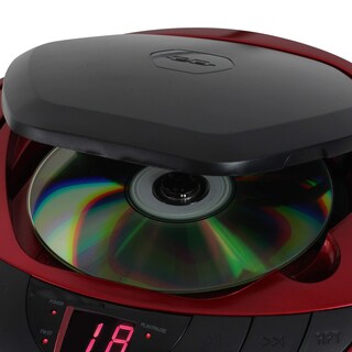 Foto 4 | Foto 4 | Reproductor De Cd Portátil Estéreo Boombox Deportivo Jensen Cd-475r - Venta Internacional.