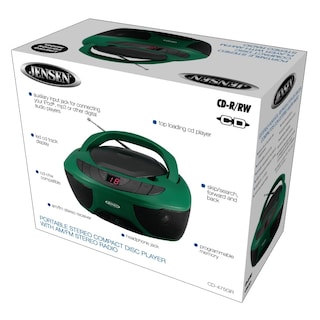 Foto 6 | Foto 6 | Reproductor De Cd Portátil Estéreo Boombox Deportivo Jensen Cd-475gr - Venta Internacional.