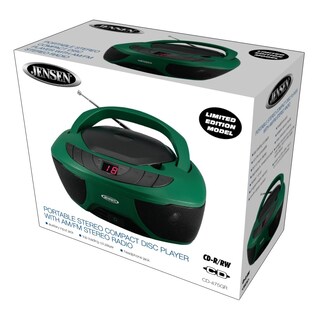 Foto 7 | Foto 7 | Reproductor De Cd Portátil Estéreo Boombox Deportivo Jensen Cd-475gr - Venta Internacional.