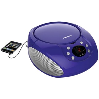 Foto 1 | Foto 1 | Radio Portátil Para Cd Boombox Proscan Elite Am/fm, Color Morado - Venta Internacional.
