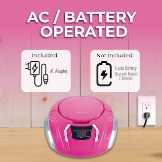 Foto 6 | Foto 6 | Reproductor De Cd Portátil Boombox Proscan Elite Con Radio Am/fm - Venta Internacional.