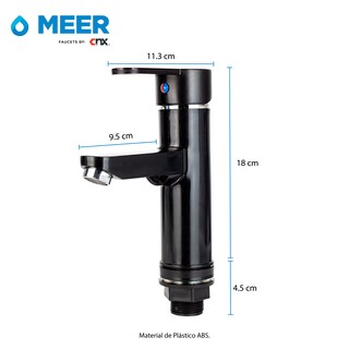 Foto 2 | Foto 2 | Llave Mezcladora para lavabo Cnx Mzm4402 color Negro