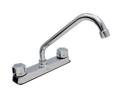 Foto 1 | Foto 1 | Mezcladora Alfa XK-10-318 color Plata Fregadero o Tarja de Acero Inoxidable Manerales Rey Abs