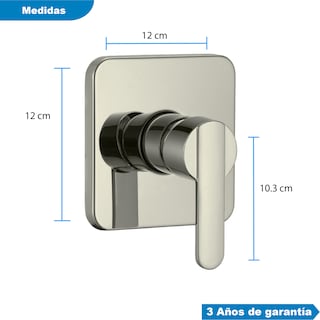 Foto 2 | Foto 2 | Kit Meer-cnx de Regadera con Mezcladora y Resumidero Acero Inoxidable y Latón