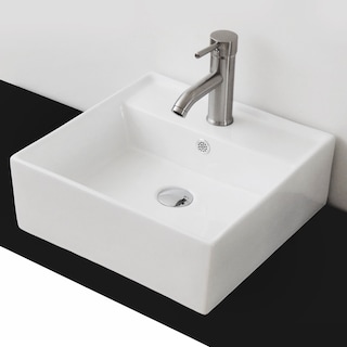 Foto 2 | Foto 2 | Lavabo para Baño Esatto Arial color Blanco