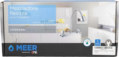 Foto 8 | Foto 8 | Mezcladora Flexible CNX Para Fregadero