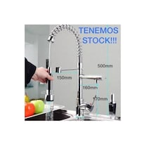 Grifo De Cocina Para Lavavajillas De Una Sola Manija, Extensible, Doble - Venta Internacional.