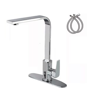 Foto 1 | Foto 1 | Mezcladora Para Fregadero Lab.g Grifo Monomando Cocina Con Cubierta Gris