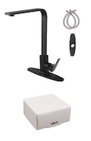 Mezcladora Para Fregadero Grifo Monomando Negro