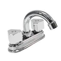 Cnx Grifo De Lavabo Giratorio 360°, Mezcladora Cromada De Alta Resistencia