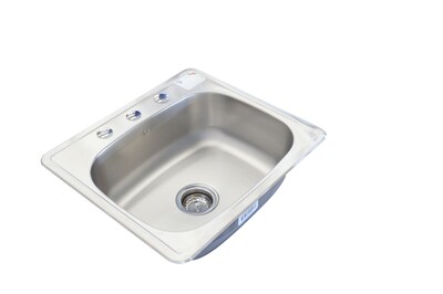 Foto 2 | Foto 2 | Fregadero de Cocina para Empotrar 1 Tina Eb Técnica 57x51x20 C200 color Gris