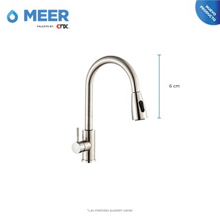 Foto 5 | Foto 5 | Kit de Mezcladora y Fregadero para Cocina con Escurridero Tabla Meer Faucets By Cnx