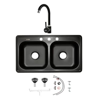 Foto 1 | Foto 1 | Fregadero de Cocina con Mezcladora CNX + Kit de Instalación