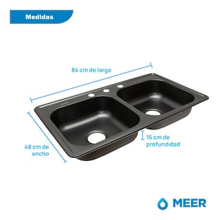 Foto 2 | Foto 2 | Fregadero de Cocina con Mezcladora CNX + Kit de Instalación