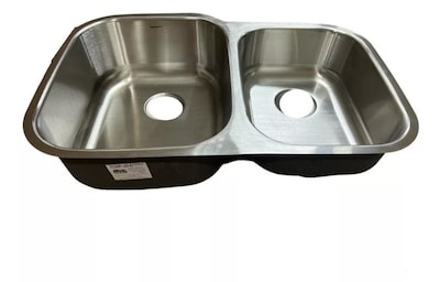 Foto 4 | Foto 4 | Fregadero Sinkpro De Submontar 2 Tinas Acero Inoxidable