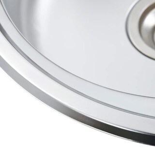 Foto 6 | Foto 6 | Fregadero De Cocina Vidaxl Empotrable De Un Solo Tazón De Acero Inoxidable - Venta Internacional.